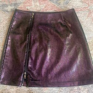 Akira Snake Print Skirt